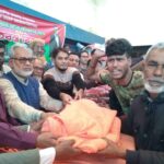 রায়পুরে প্রবাসীর জমি দখলের অভিযোগে সংবাদ সম্মেলন।
