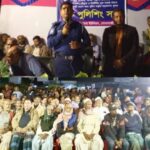 ফেনীর সোনাগাজীতে অপহৃত স্কুল ছাত্রী উদ্ধার ও অপহরণকারী কে গ্রেফতারের দাবিতে সংবাদ সম্মেলন।