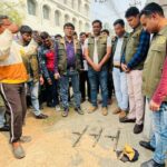 সিরাজগঞ্জে দেশের নিরাপত্তা নিশ্চিতের দাবিতে শিক্ষার্থীদের মানববন্ধন