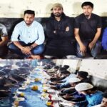 শ্যামনগর থানা পুলিশের অভিযানে আন্ত: জেলার মোটরসাইকেল চোর চক্রের ৫ সদস্য গ্রেফতার
