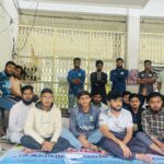 দুমকিতে যুবদল নেতার বহিষ্কারাদেশ প্রত্যাহারের দাবিতে মানববন্ধন বিক্ষোভ মিছিল