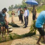 জামালপুরে আইনজীবীদের উপর হামলার প্রতিবাদে মানববন্ধন