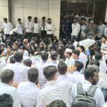 গণধর্ষণের শিকার ছাত্রীর খোঁজ নিতে পটুয়াখালীতে নাহিদ ইসলাম