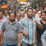 শ্যামনগর থানা মসজিদ ও নাসরুল উলুম সিদ্দিকীয়া মাদ্রাসার বহুতল ভবনের ভিত্তিপ্রস্তর স্থাপন করলেন পুলিশ সুপার