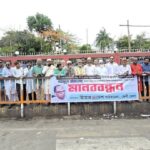 ফেনী লোকজ মেলায় আলাপন এর চৌদ্দশ বত্রিশ কবিতায় মুগ্ধ দর্শক-শ্রোতারা।