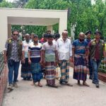 বানারীপাড়ায় বিএনপি নেতা সবুর খানের প্রতিবাদ
