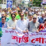 তীব্র গরমে তৃষ্ণার্ত শ্রমজীবী মানুষের পাশে রাশেদুল হাসান রঞ্জন