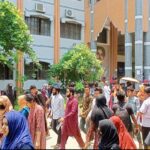 গাইবান্ধায় মসজিদের টাকা আত্মসাৎকারি কৃষকদল ও যুবলীগ নেতার শাস্তির দাবীতে মানববন্ধন