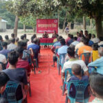 তীব্র গরমে তৃষ্ণার্ত শ্রমজীবী মানুষের পাশে রাশেদুল হাসান রঞ্জন