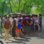 জয়পুরহাটে ট্রাকের ধাক্কায় মোটরসাইকেল আরোহী নিহত, আহত-১