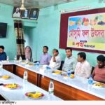অবৈধ দোকান ঘর নির্মাণ ও বহিরাগত কতৃক বিচারককে হুমকির প্রতিবাদে জয়পুরহাটে মানববন্ধন