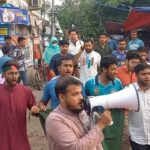 এনসিপি নেতৃবৃন্দের ওপর হামলার প্রতিবাদে ইবিতে মহাসড়ক অবরোধ