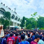পঞ্চগড়ের তেতুঁলিয়ার শালবাহান তেলের খনি পুনরায় চালুর দাবিতে মানববন্ধন