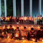 এনসিপি নেতৃবৃন্দের ওপর হামলার প্রতিবাদে ইবিতে মহাসড়ক অবরোধ