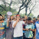 এনসিপির গাড়িবহরে হামলার প্রতিবাদে জয়পুরহাটে বিক্ষোভ মিছিল ও সমাবেশ