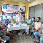 পাইকগাছায় অগ্রগতি সংস্থার পানির ট্যাংক বিতরণ