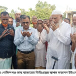 পাইকগাছায় ভারপ্রাপ্ত চেয়ারম্যান এর দুর্গাপূজা মন্দির পরিদর্শন