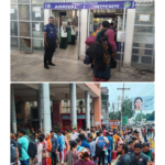 শার্শা আমড়াখালি চেকপোস্টে বাস তল্লাশি নিয়ে ড্রাইভারকে মারধর করেন বিজিবি তার প্রতিবাদে সড়ক অবরোধ