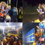 কক্সবাজার সৈকতে প্রতিমা বিসর্জনে লাখো মানুষের ঢল