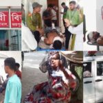 পলাশবাড়ীতে ধানের শীর্ষের পক্ষে লিফলেট বিতরণ