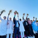 শ্যামনগরে পলিথিনের বিকল্প পাটের ব্যাগ বিতরণ