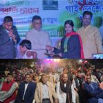 আলোকিত বাংলাদেশের পক্ষ থেকে শহীদ মিনারে পুষ্পস্তবক অর্পণ 