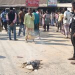 টাঙ্গাইল-আরিচা আঞ্চলিক সড়কের কাজ দ্রুত বাস্তবায়নের দাবিতে মানববন্ধন