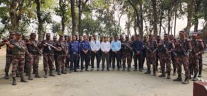 তিস্তা নদীতে অবৈধ পাথর ও বালু উত্তোলনের বিরুদ্ধে ডিমলা উপজেলা প্রশাসনের অভিযান