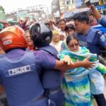 নিরব হত্যা ও বৈষম্যবিরোধী নেতাদের গ্রেফতারের প্রতিবাদে মানববন্ধ