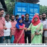 চিরিরবন্দরে গ্রামীণ সড়কে সজিনা গাছ রোপণ।