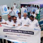 নবীনগরে দুই সাংবাদিকের বিরুদ্ধে ‘মিথ্যা মামলার’ প্রতিবাদে সাংবাদিকদের বিশাল মানববন্ধন অনুষ্ঠিত