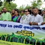 প্রধানমন্ত্রীর উদ্বোধনের মধ্য দিয়ে পাইকগাছায় বৃক্ষরোপণ কর্মসূচি শুরু