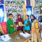 ভূল্লী উপজেলায় দুই শতাধিক মানুষের হাতে ইস্কনের নতুন বস্ত্র বিতরণ। 